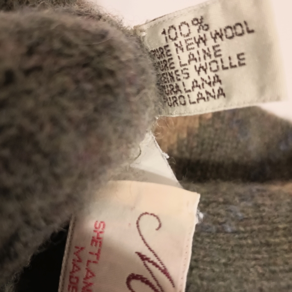 The Scotch Houses Wool Sweater, Vintage Scottish Sweater, Size: 46 - Picture 4 of 5
